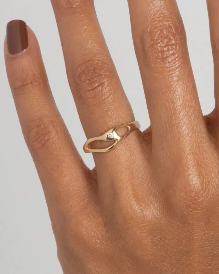 unique engagement ring under $300