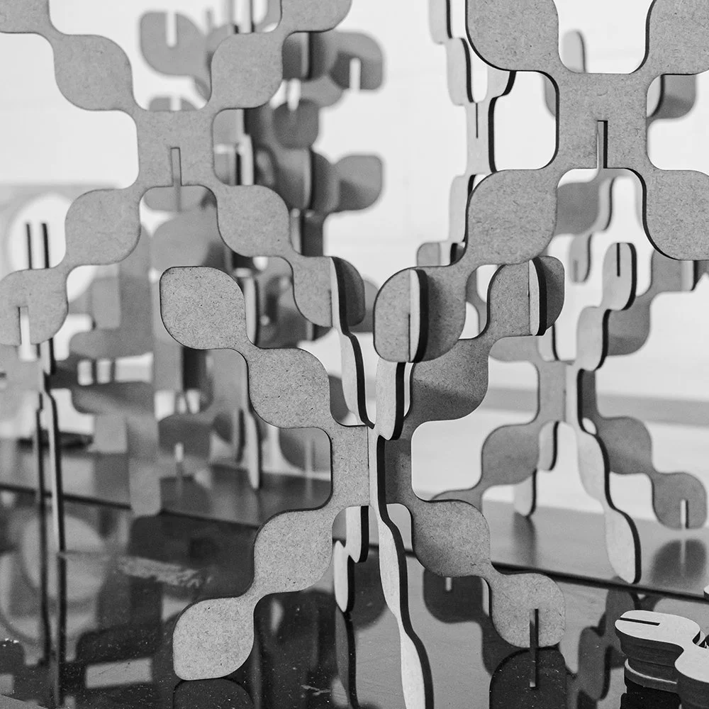 Futurismo Scuptural Wall dividers — Orbita Futura studio