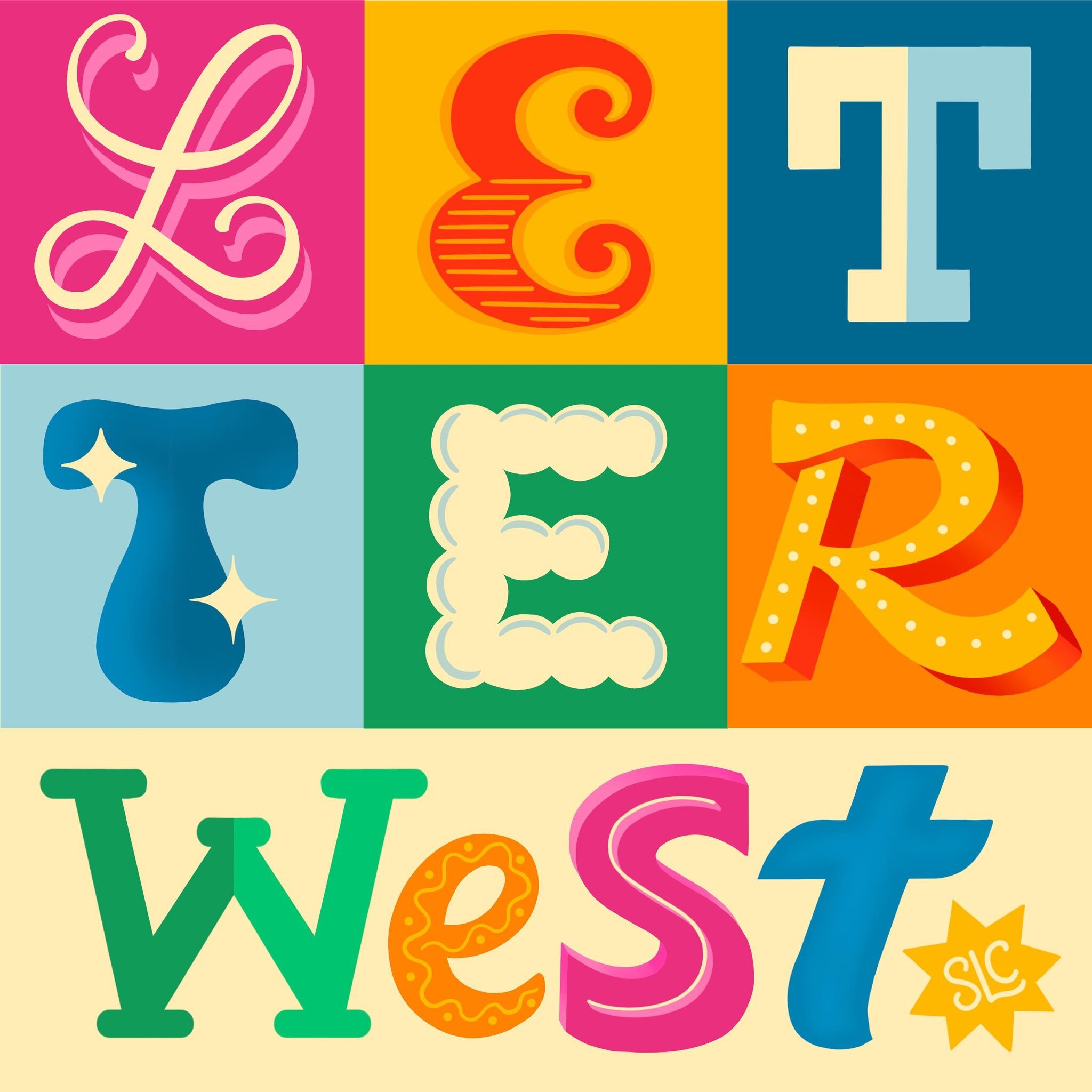 Hey! Ho! Let&rsquo;s Go! So stoked to attend a conference that I&rsquo;ve been eyeing for the last 5 years (thanks, Covid) that&rsquo;s FINALLY back! Salt Lake City&rsquo;s @letter_west is chalk full of super talented artists sharing their skills and