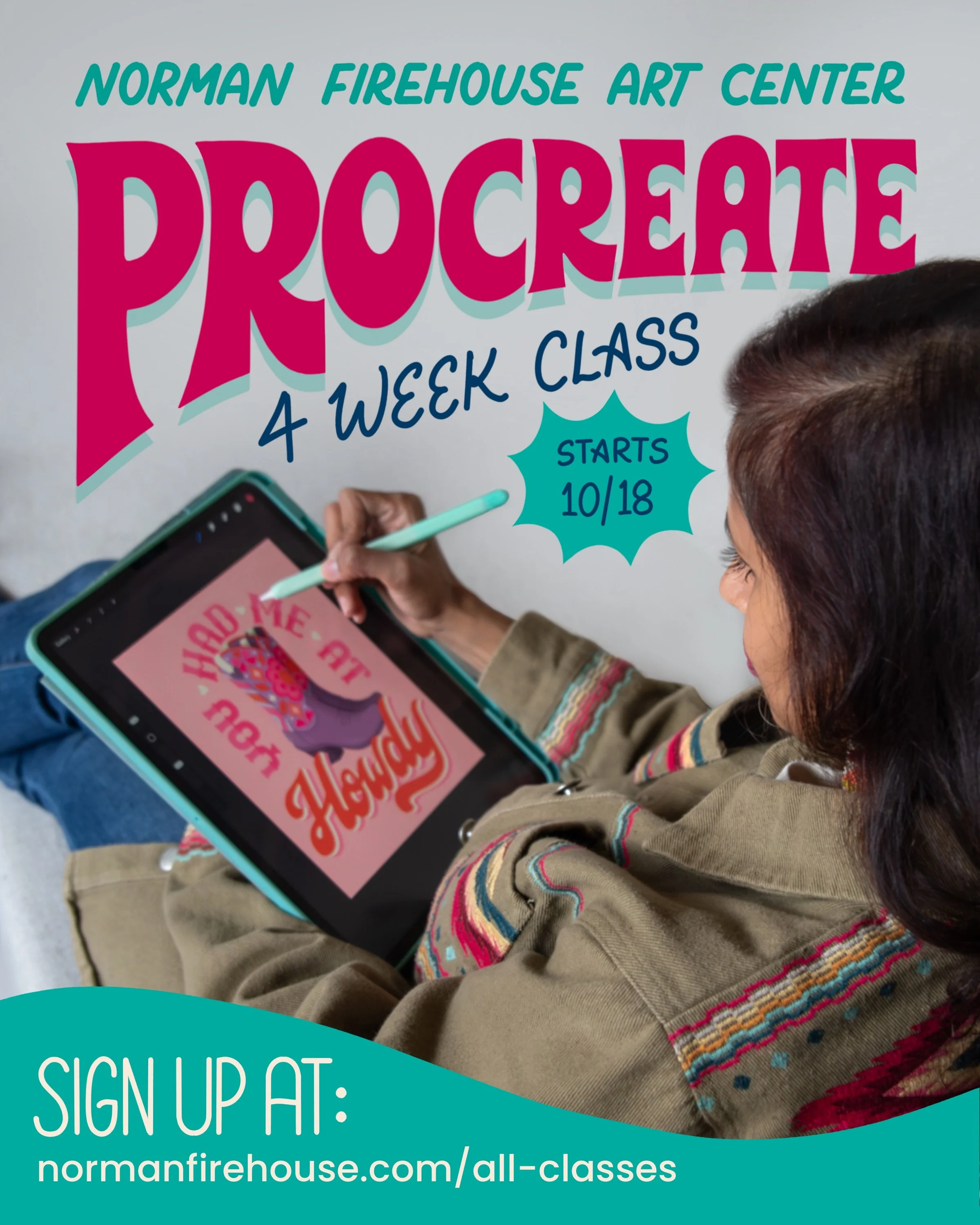 ✍🏻 New Class Alert! 🚨Creating digital art can feel daunting, but it doesn&rsquo;t have to be! The @procreate app is a fantastic, user-friendly way of creating stunning illustrations and lettering. I, myself, have used Procreate a ton over the years