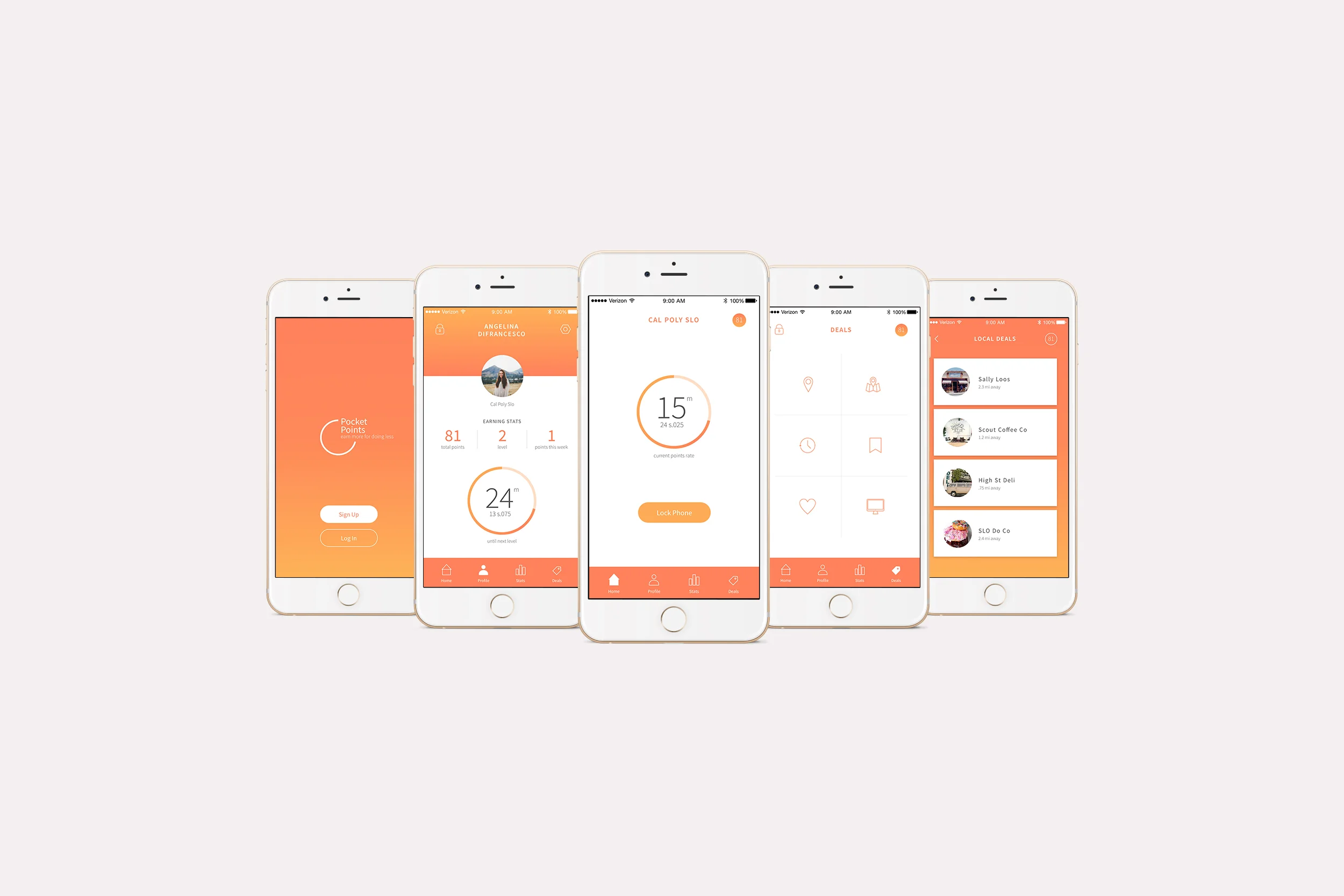 Pocket Points Redesign — Angelina DiFrancesco