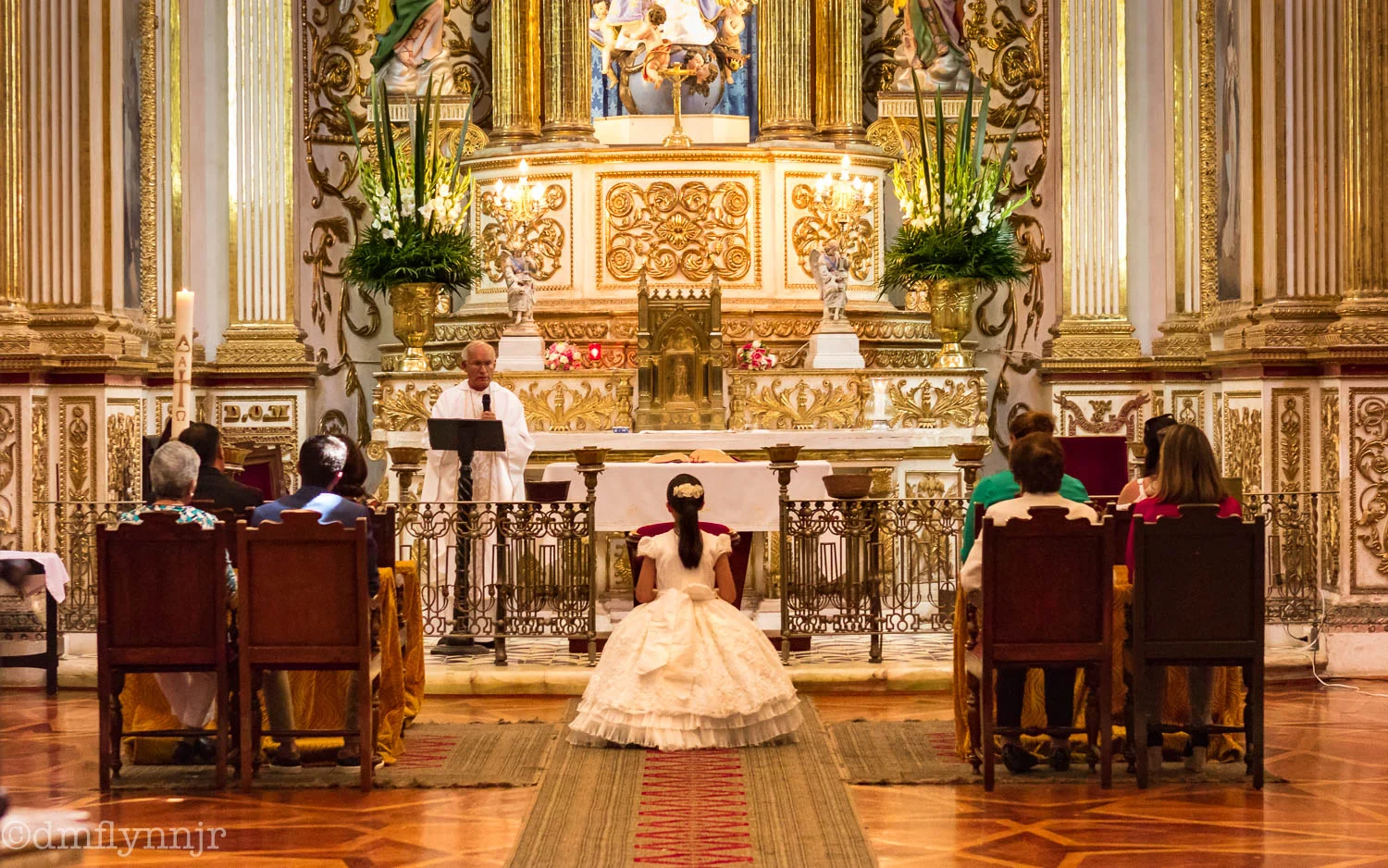 First Holy Communion in the Capilla de Nápoles, Guadalupe, Zac.