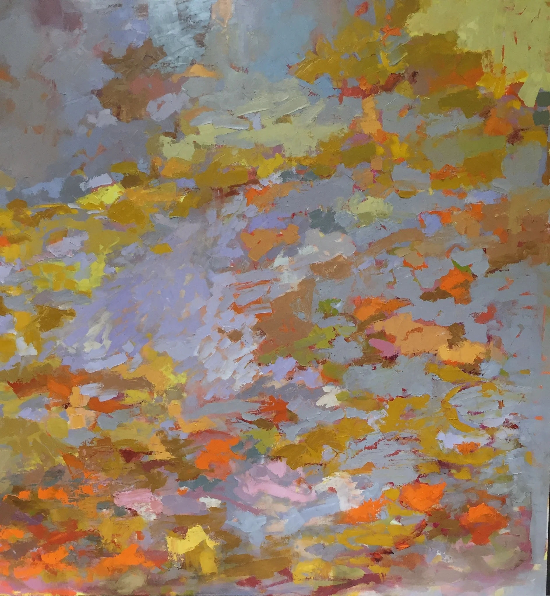 Fall Leaves Afloat