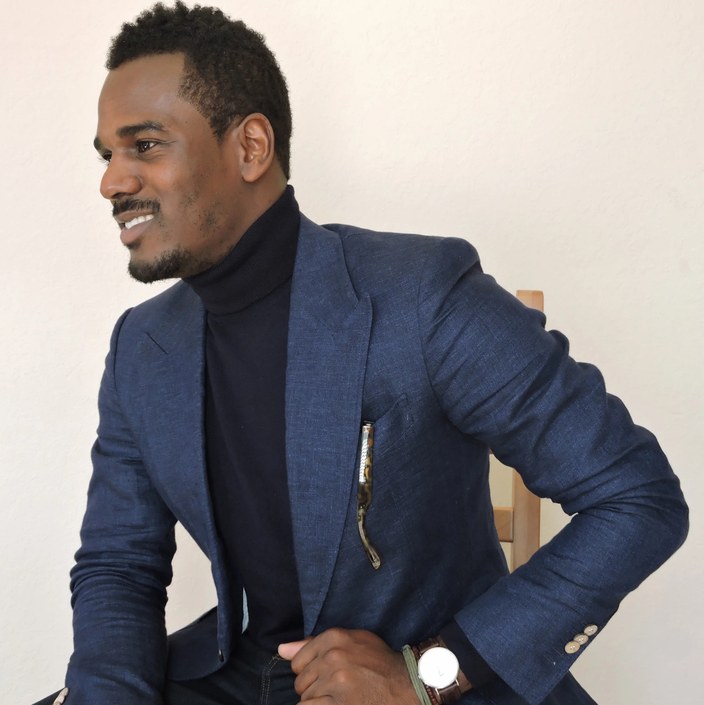 Men's fashion turtleneck