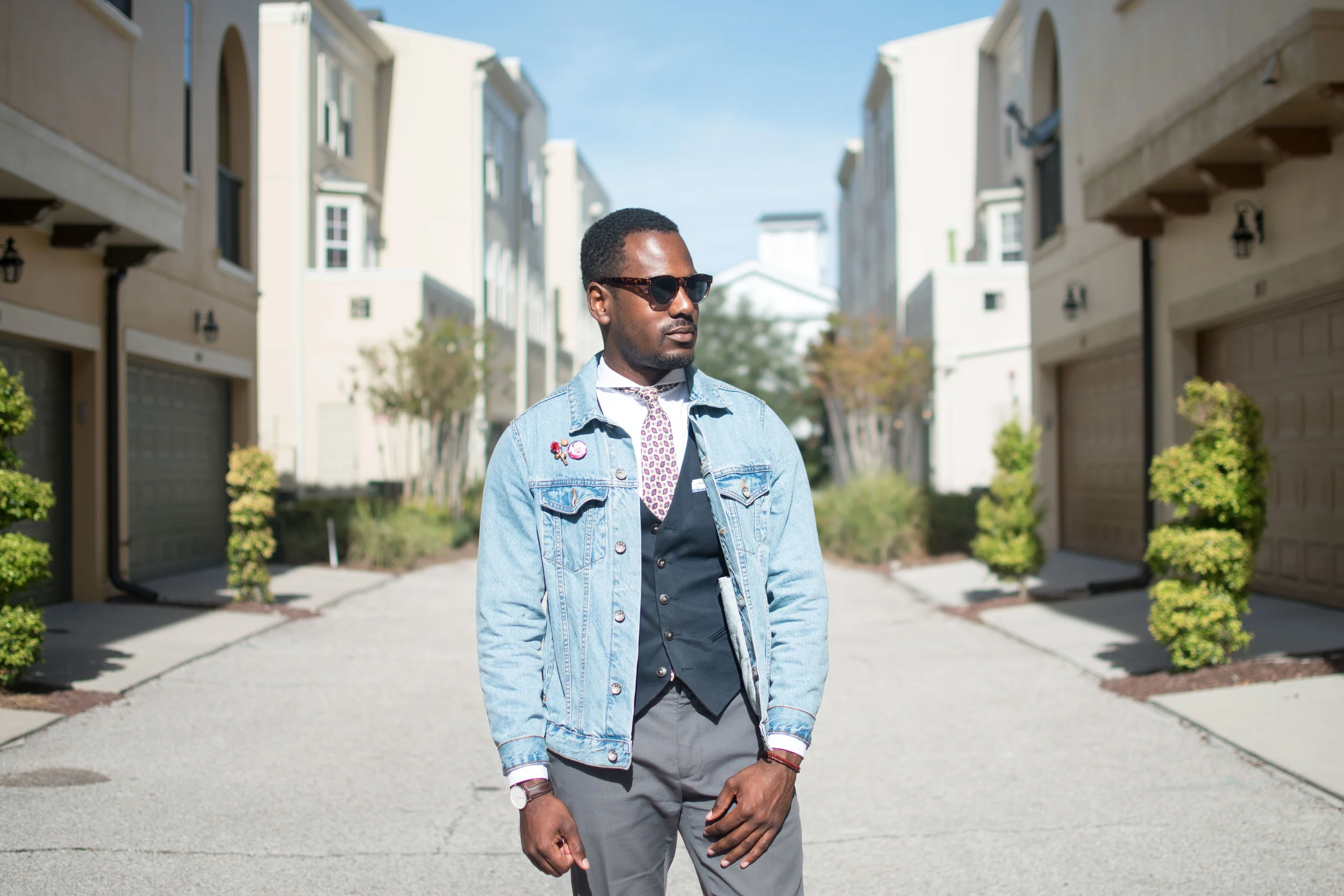 What to Wear to Work: A Denim Jacket 