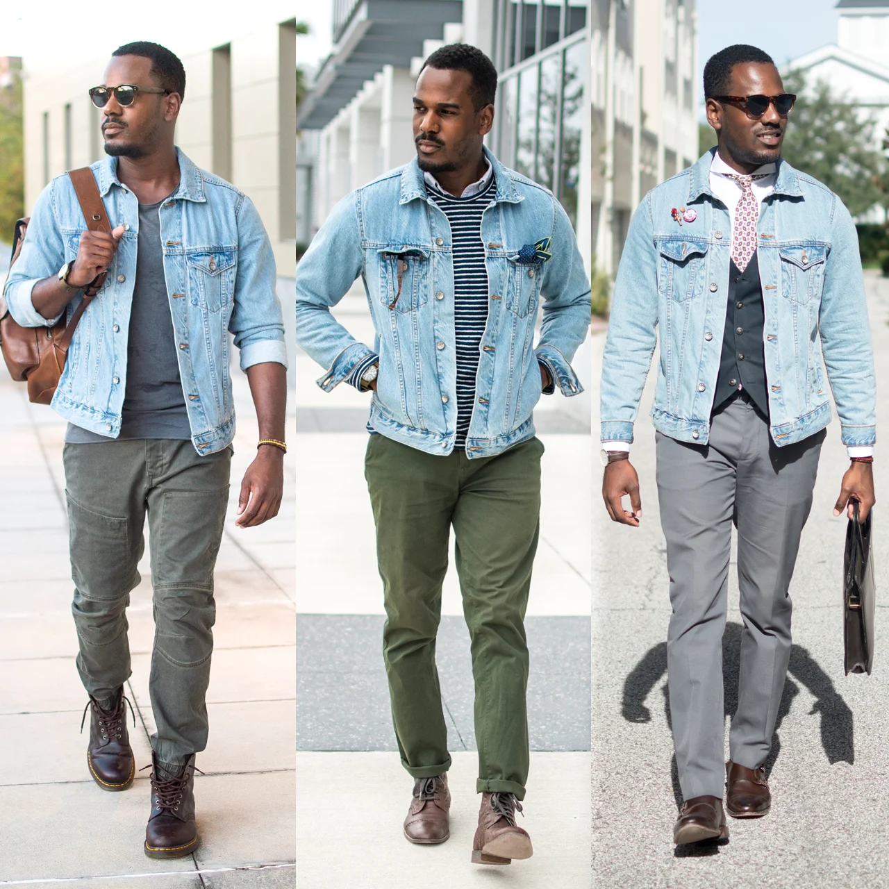 What to Wear to Work: A Denim Jacket 