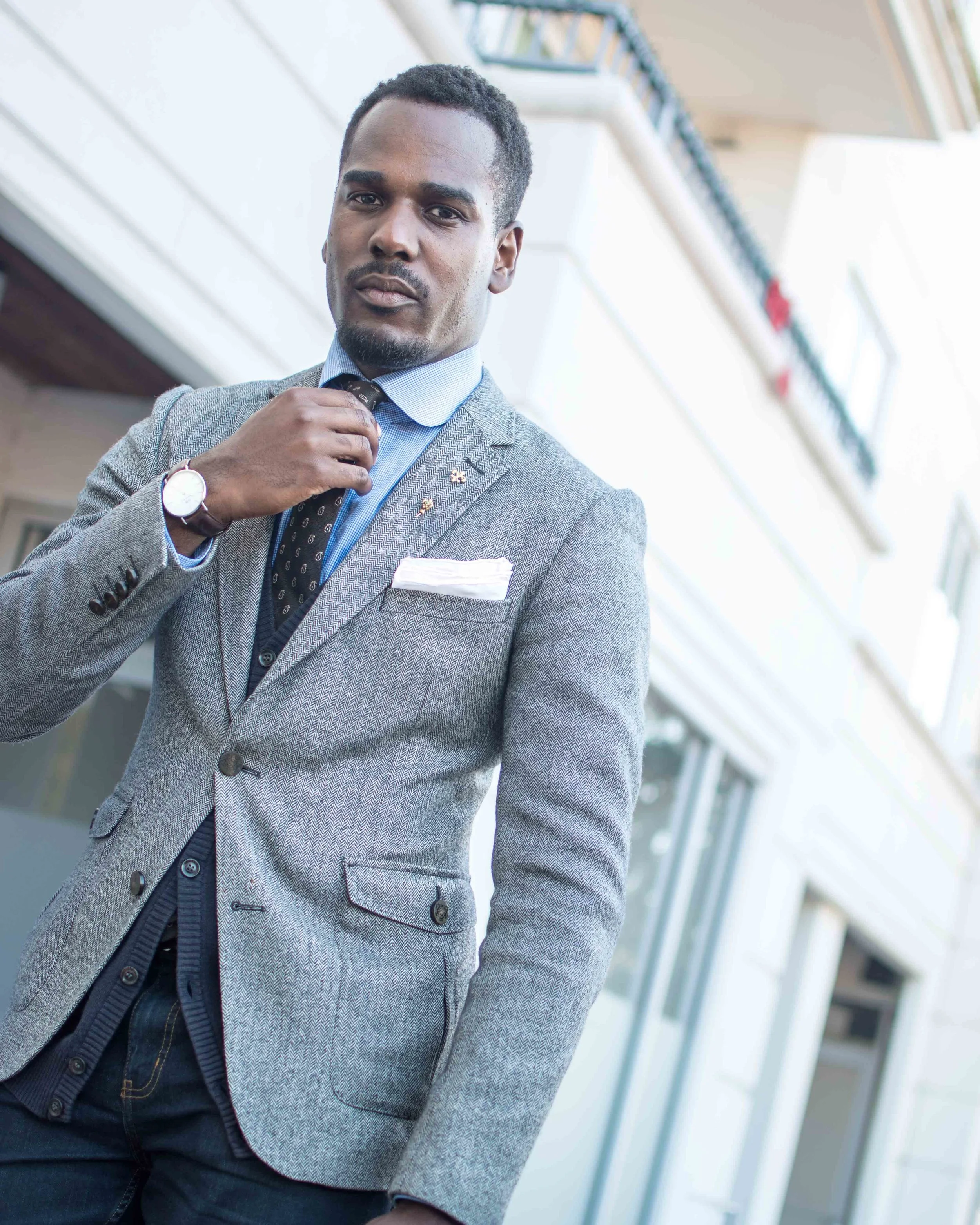zara grey blazer mens