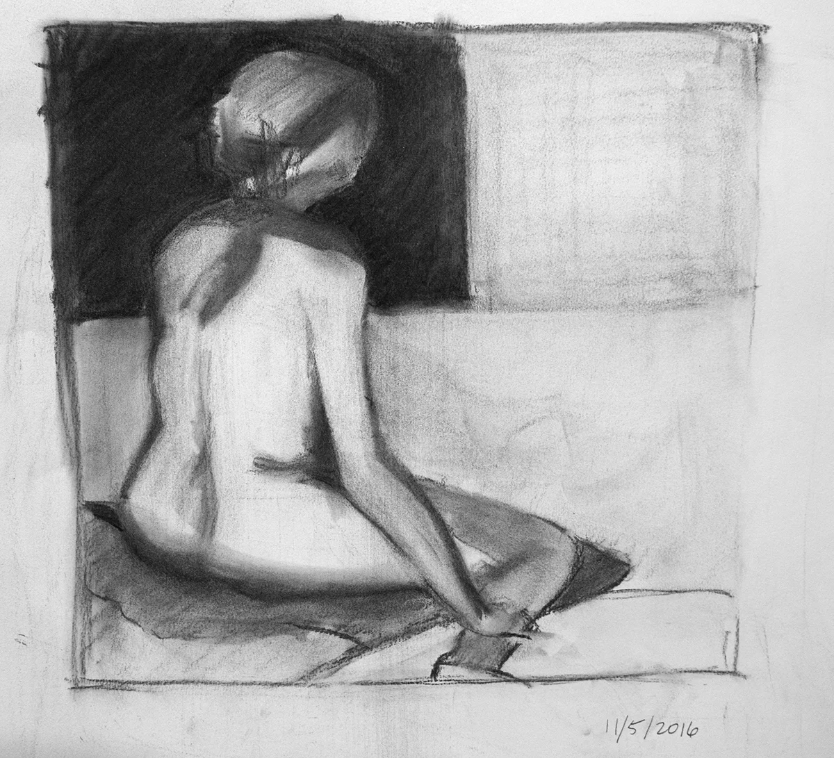 Seated Nude