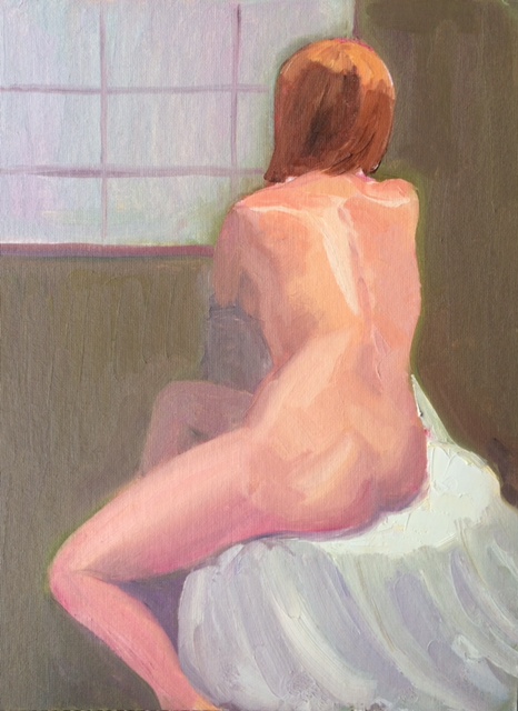 Nude In Front Of A Window 