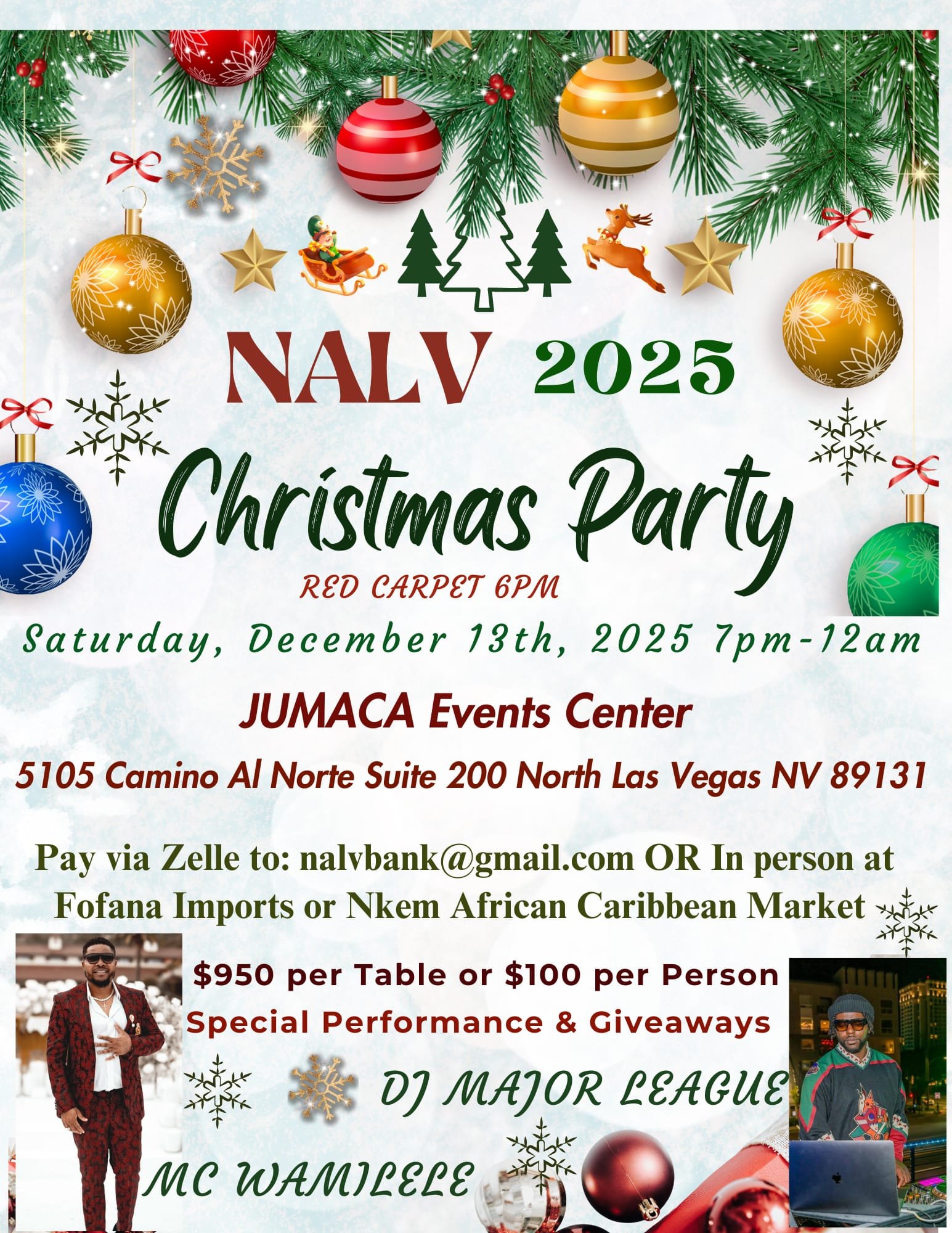 NALV Christmas Party 2025