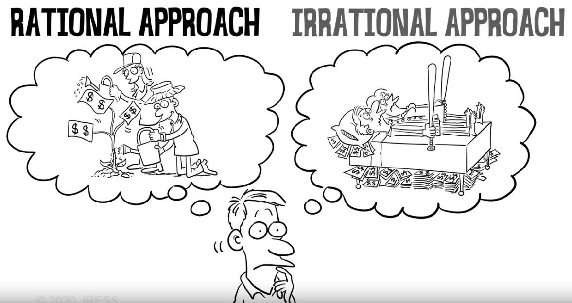 Cognitive bias: Loss aversion animation
