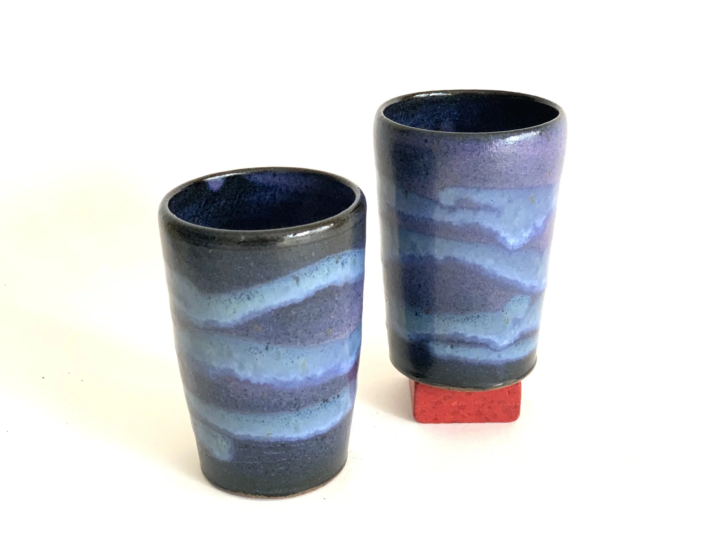 small striped violet tumbler.JPG