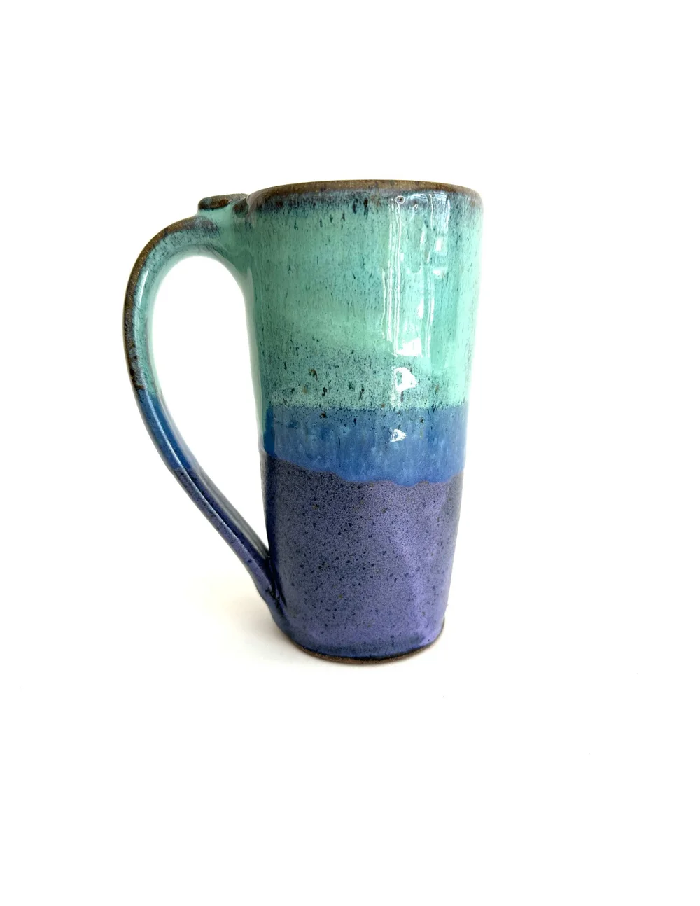 Tall Mug  Ocean Fire Pottery