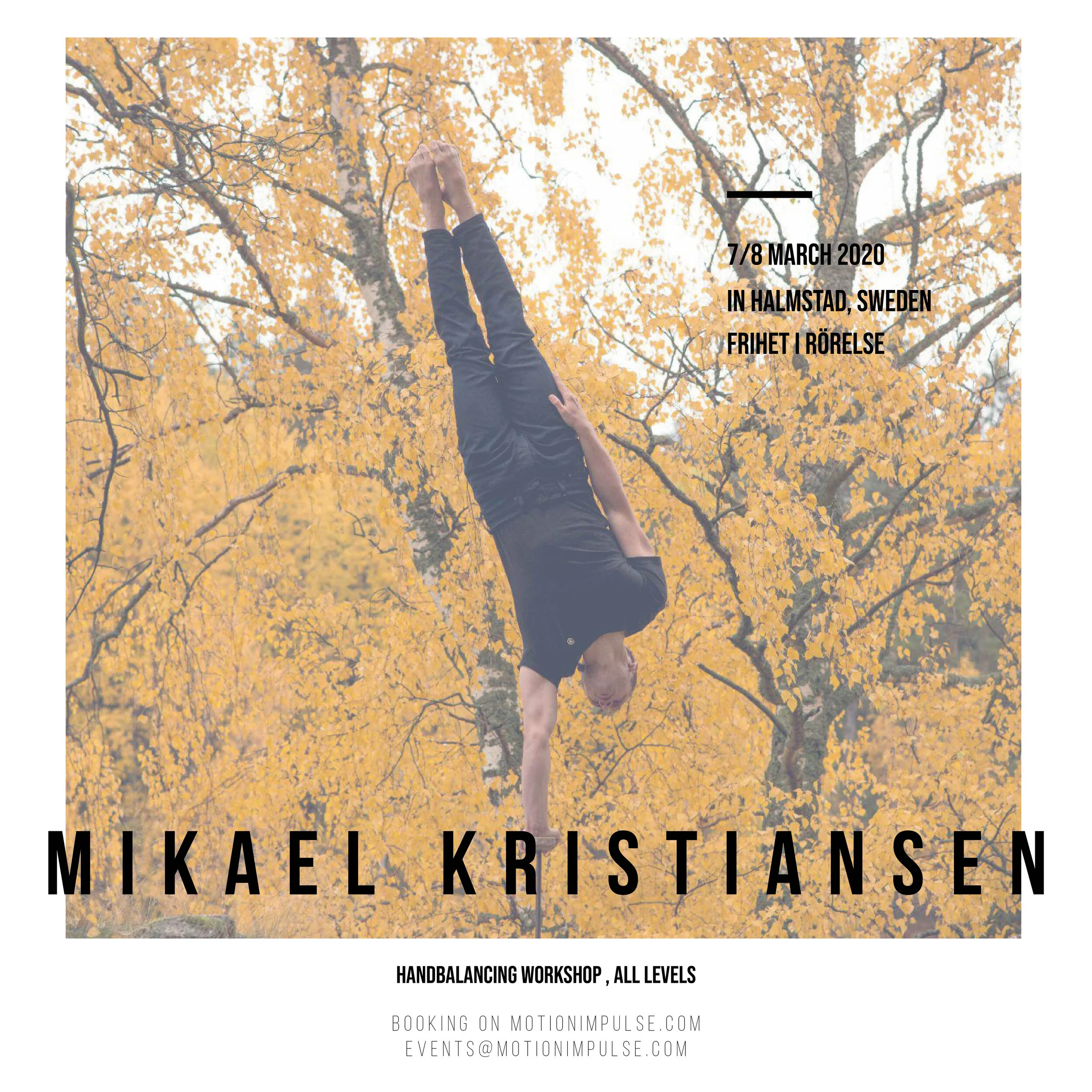 Mikael Kristiansen in Halmstad, Sweden