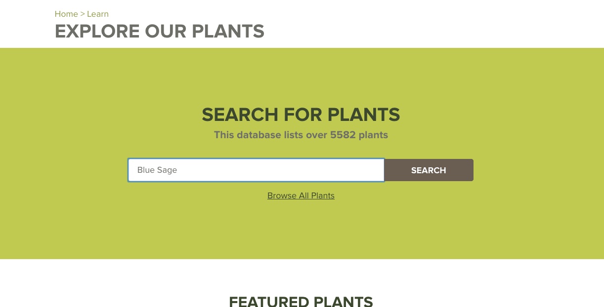 The Plant Database