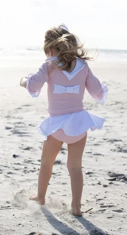 girls rash guard upf +50