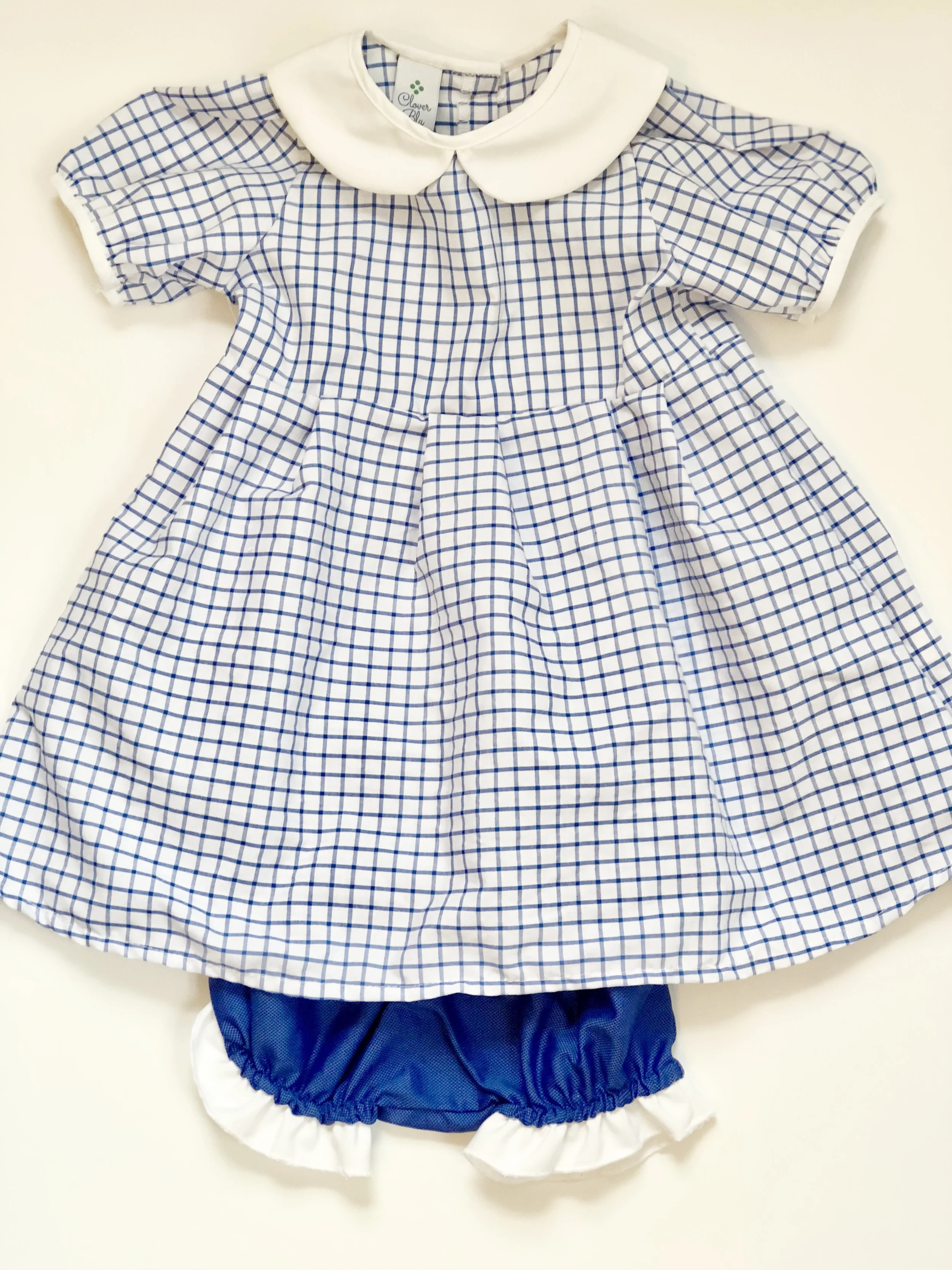 Girls dress and bloomer set