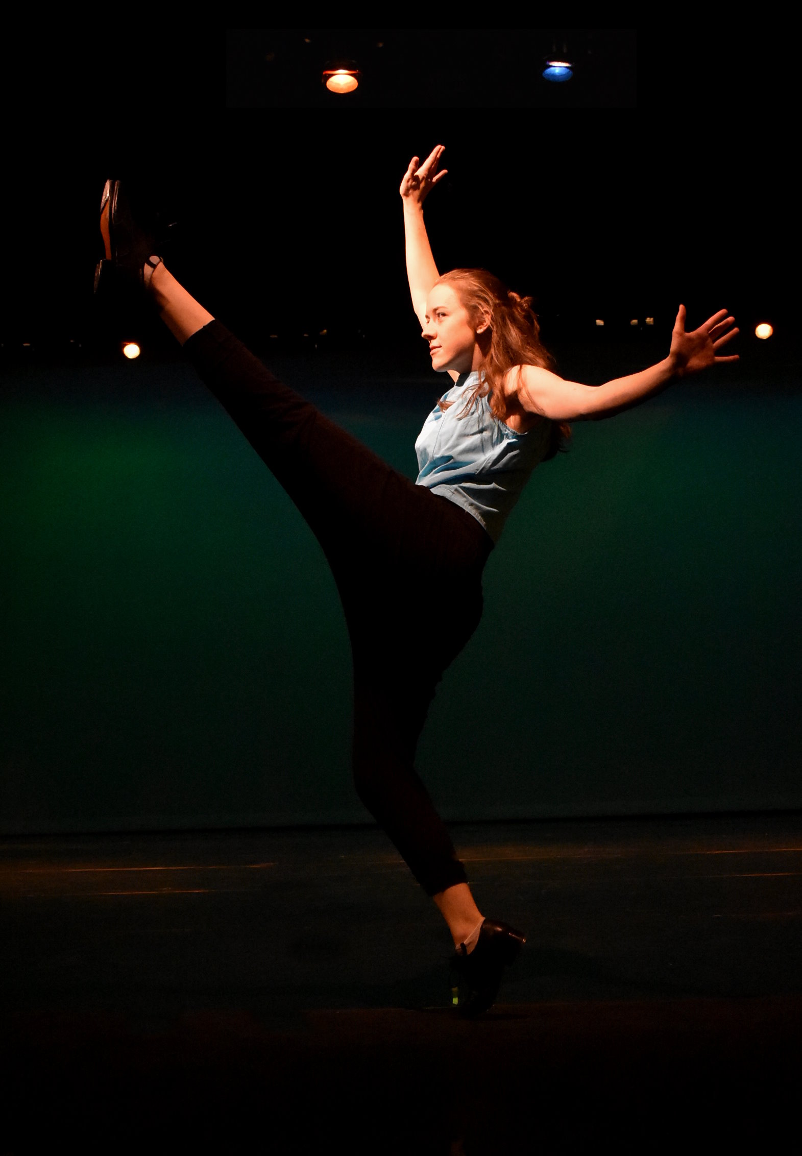   TAP JAM 2018   Tap Improvisation by Jenna Wadleigh  Photo by George Brown 
