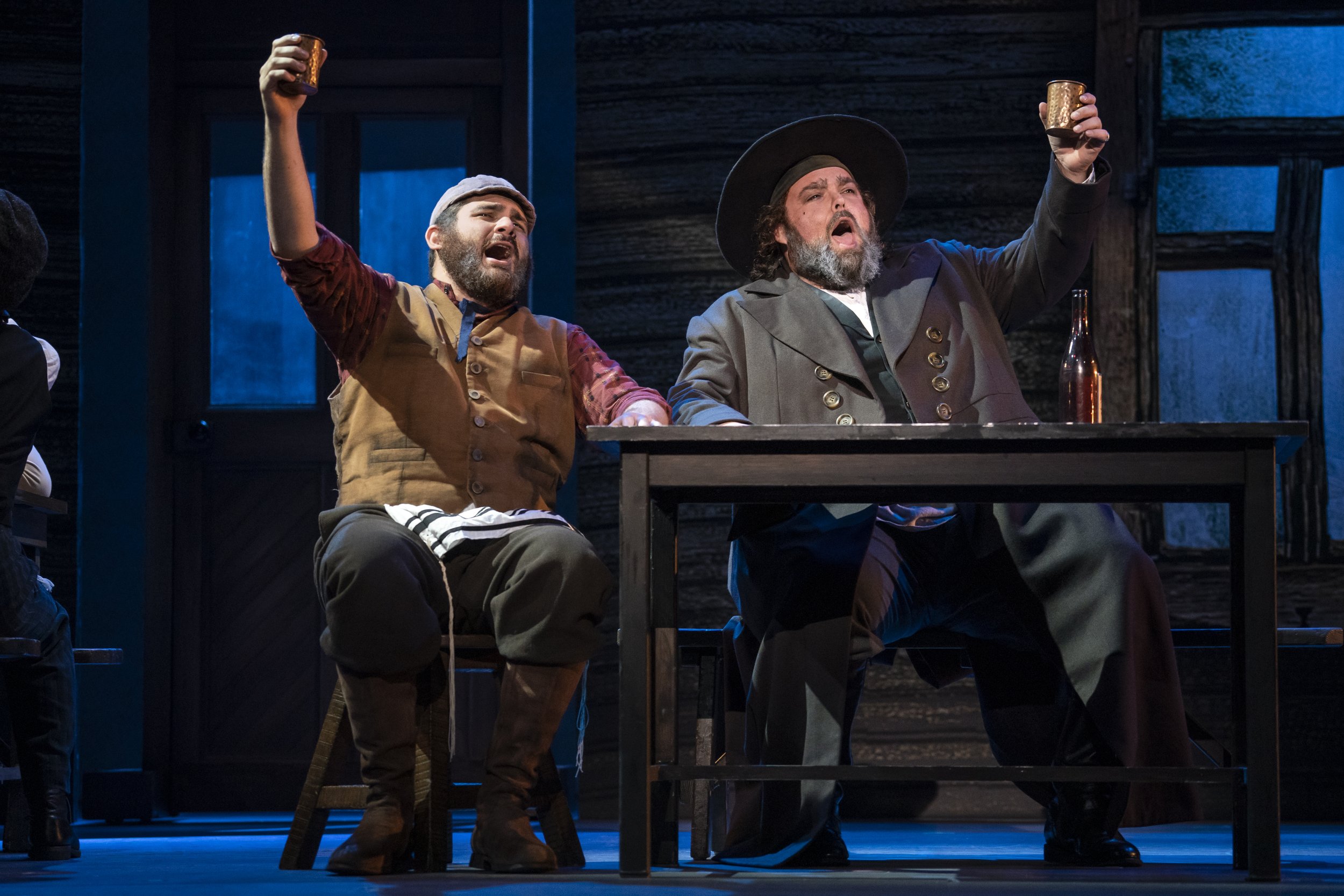 Jonathan Hashmonay (Tevye) and Andrew Hendrick (Lazar Wolf) in the North American Tour of FIDDLER ON THE ROOF - Photo by Joan Marcus (0094r) (0094r).jpg