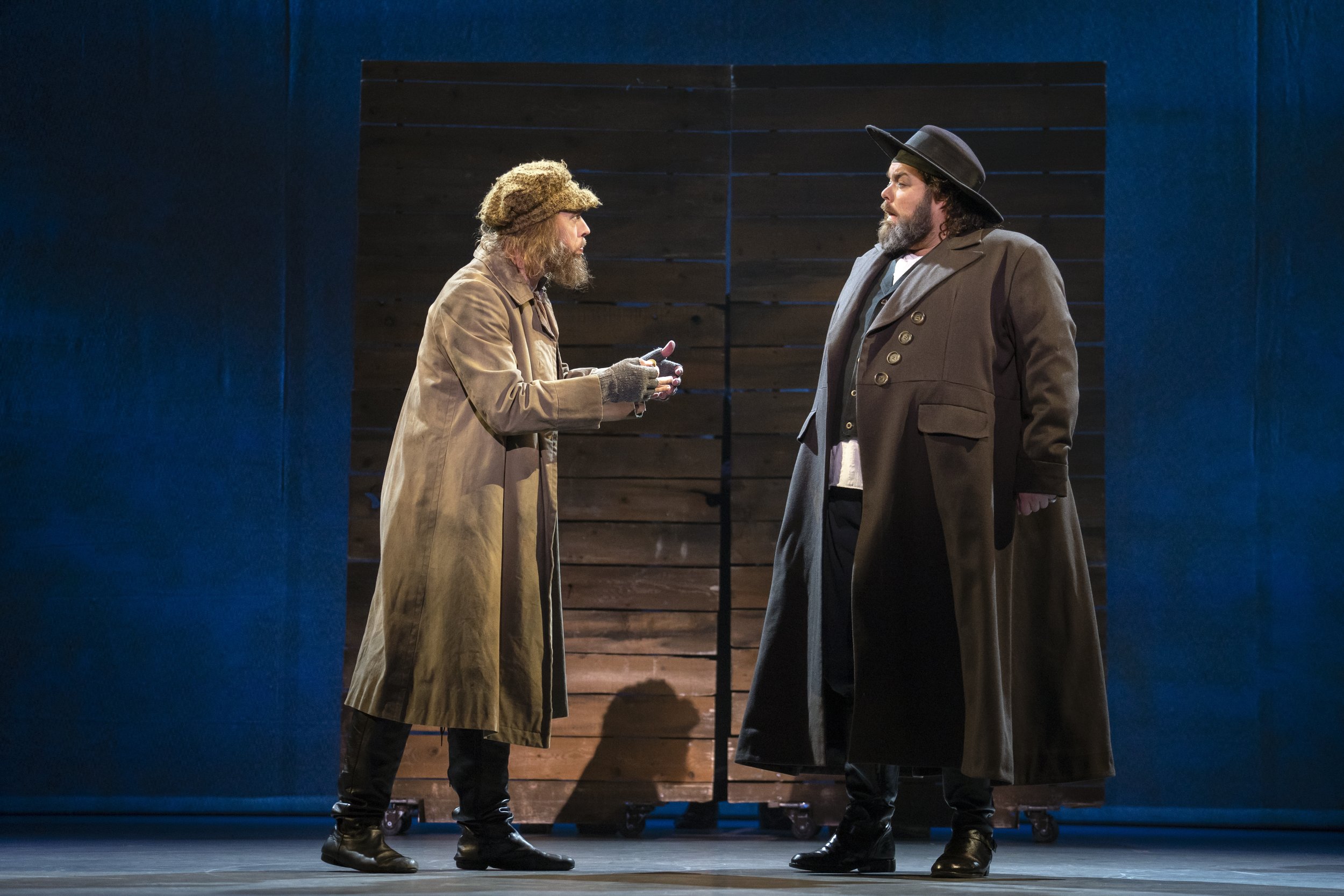 Scott Willits (Villager) and Andrew Hendrick (Lazar Wolf) in the North American Tour of FIDDLER ON THE ROOF - Photos by Joan Marcus (0015r).jpg