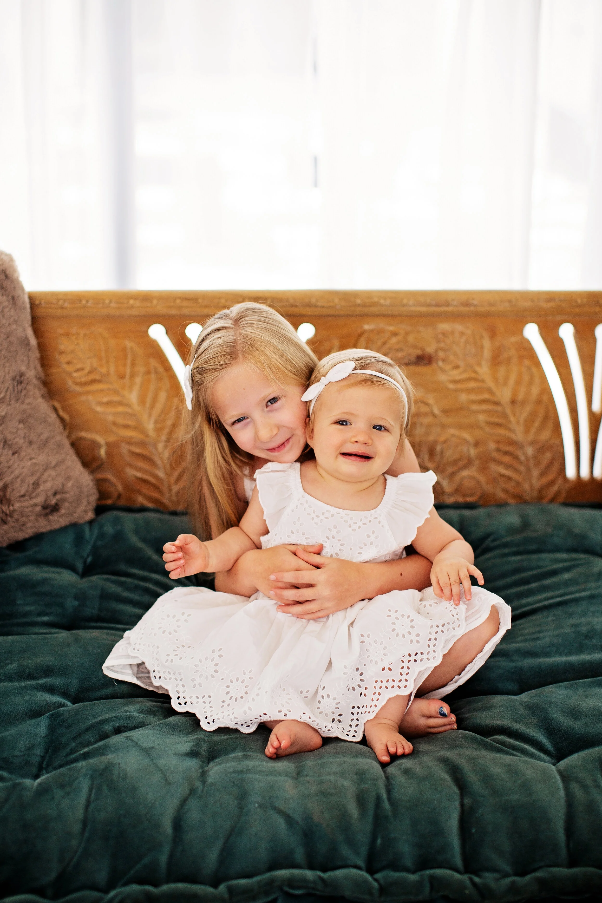 Riaz Sisters : Oklahoma Newborn Photographer