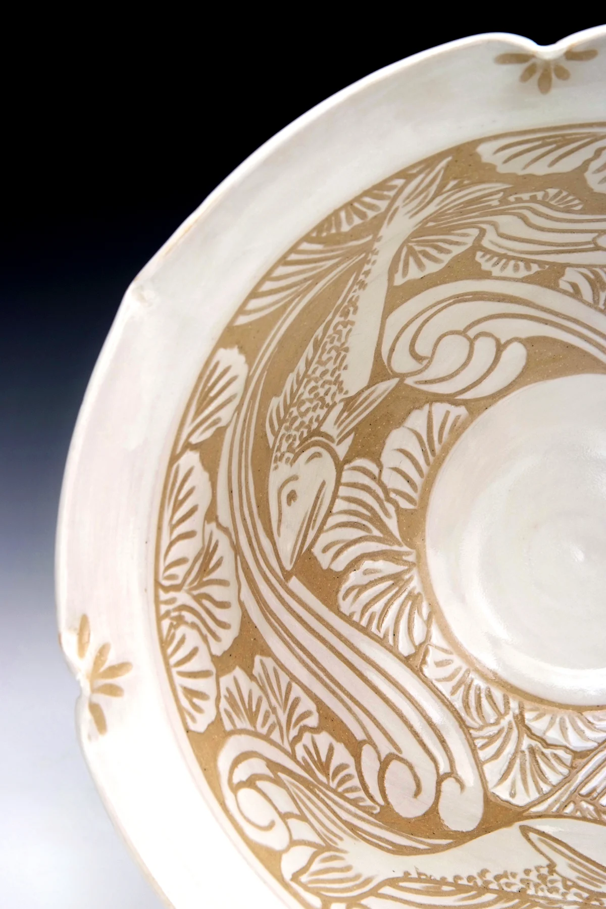 Detail, Three Fish Bowl