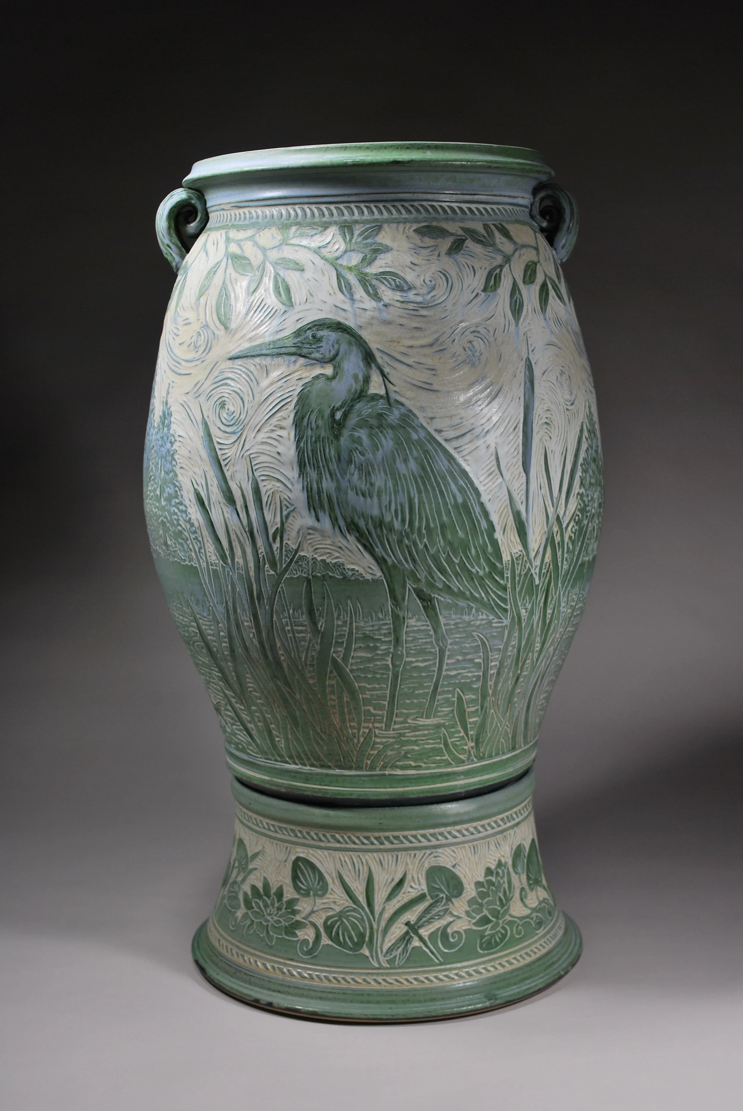 Aesop's Fable, The Heron 2 - SOLD -