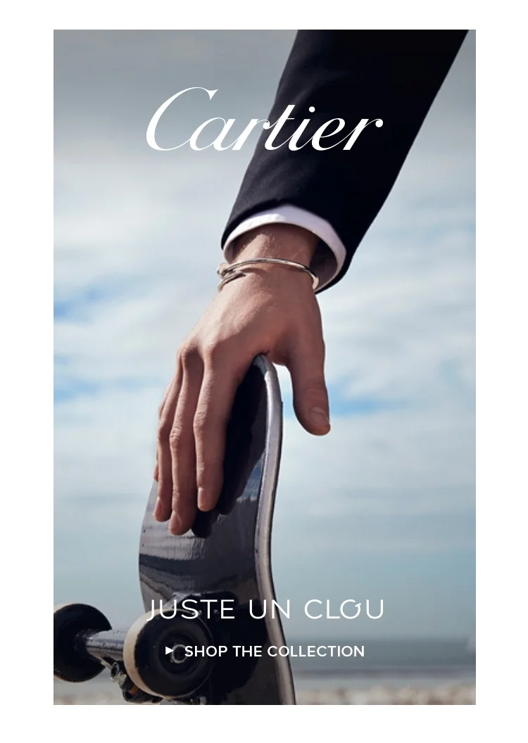 cartier juste un clou commercial