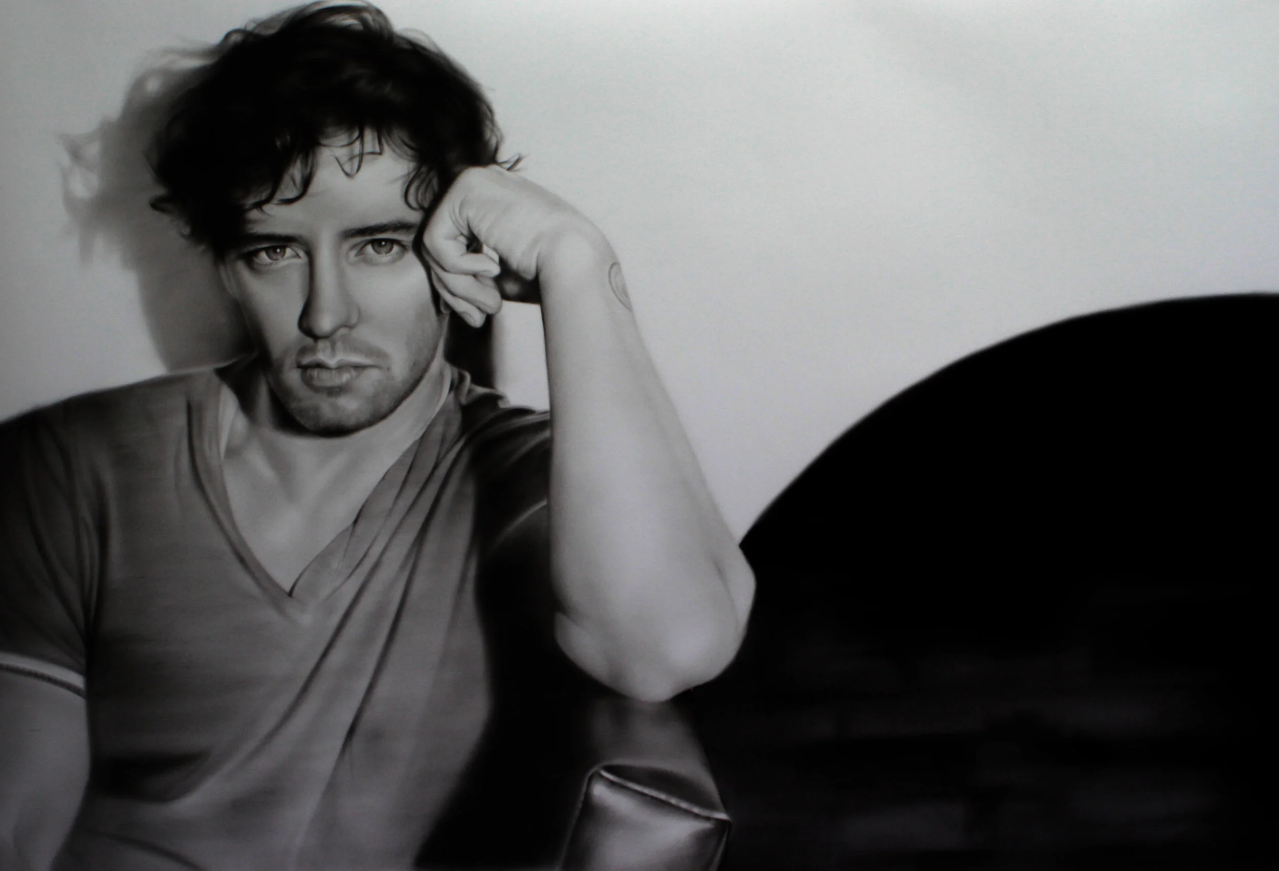 'Vincent - Contemplation' - Peoples Choice Award, Black Swan Portraiture Prize.