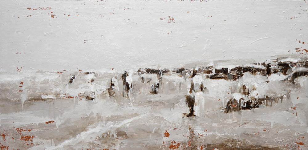 Estate, 2017, acrilico su tela, 50x100cm