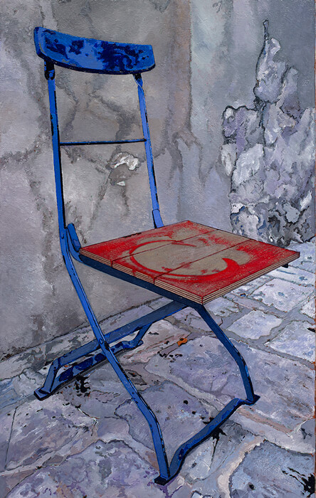 Op. 726 GERUSALEMME 2013 ‘la sproporzione’ febbraio 2016 olio su tela di canapa cm 100x62