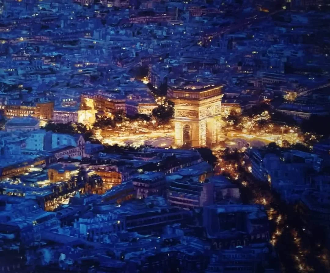 ST, olio su tavola, 100x120 cm