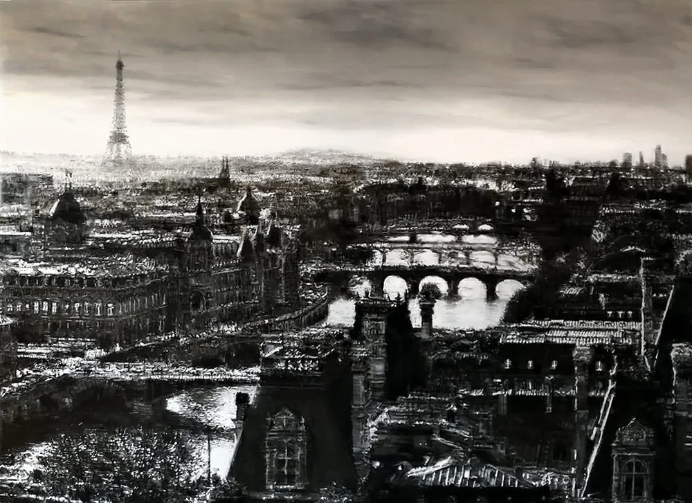 ST, olio su tavola, 150x220 cm