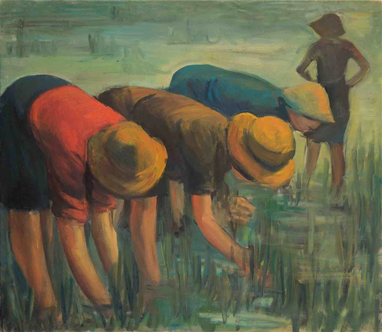Senza titolo, 1952 ca., olio su tela, 70x80 cm