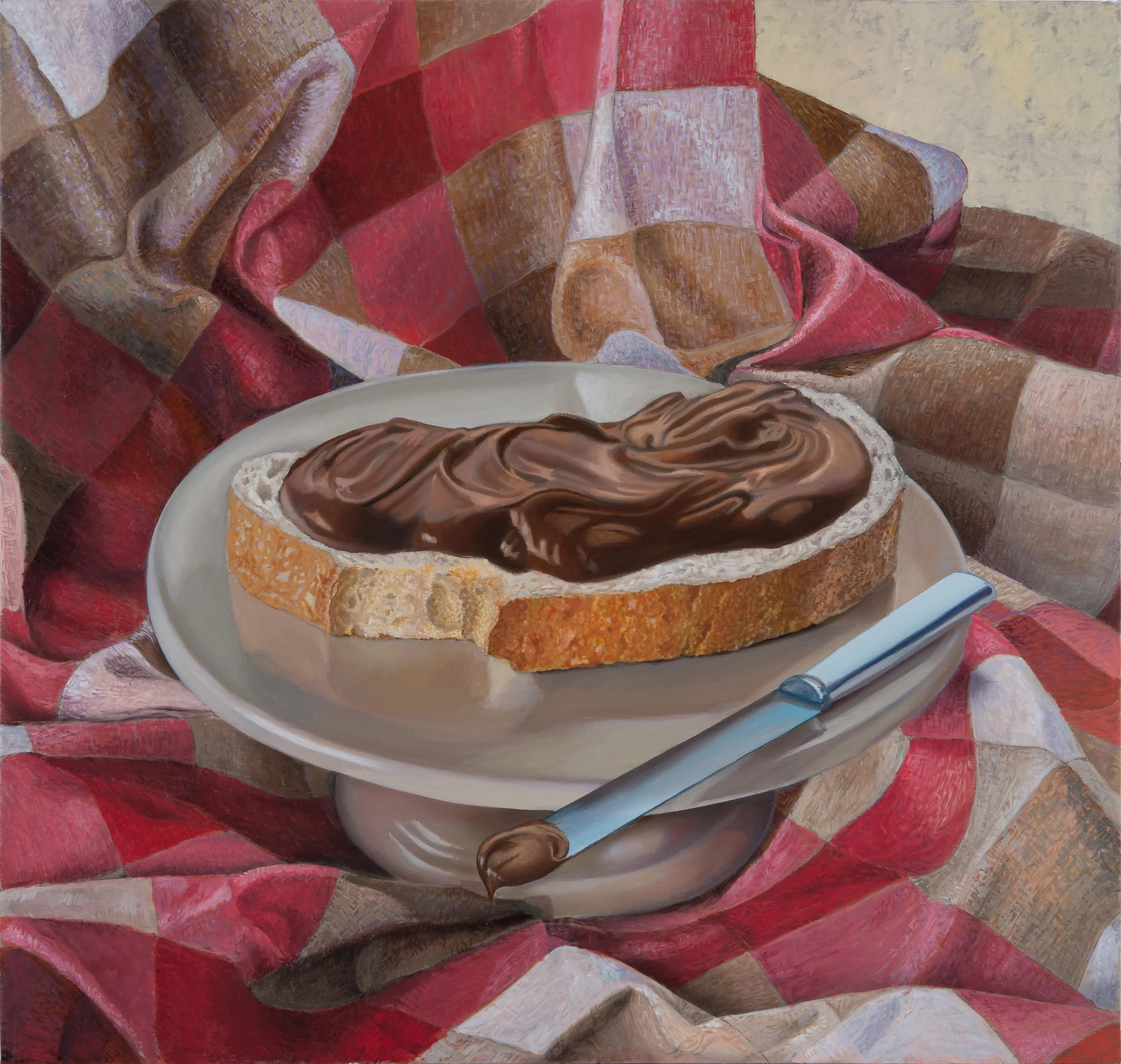 The Healthy Choice, 2022, olio su tela, 95x100 cm