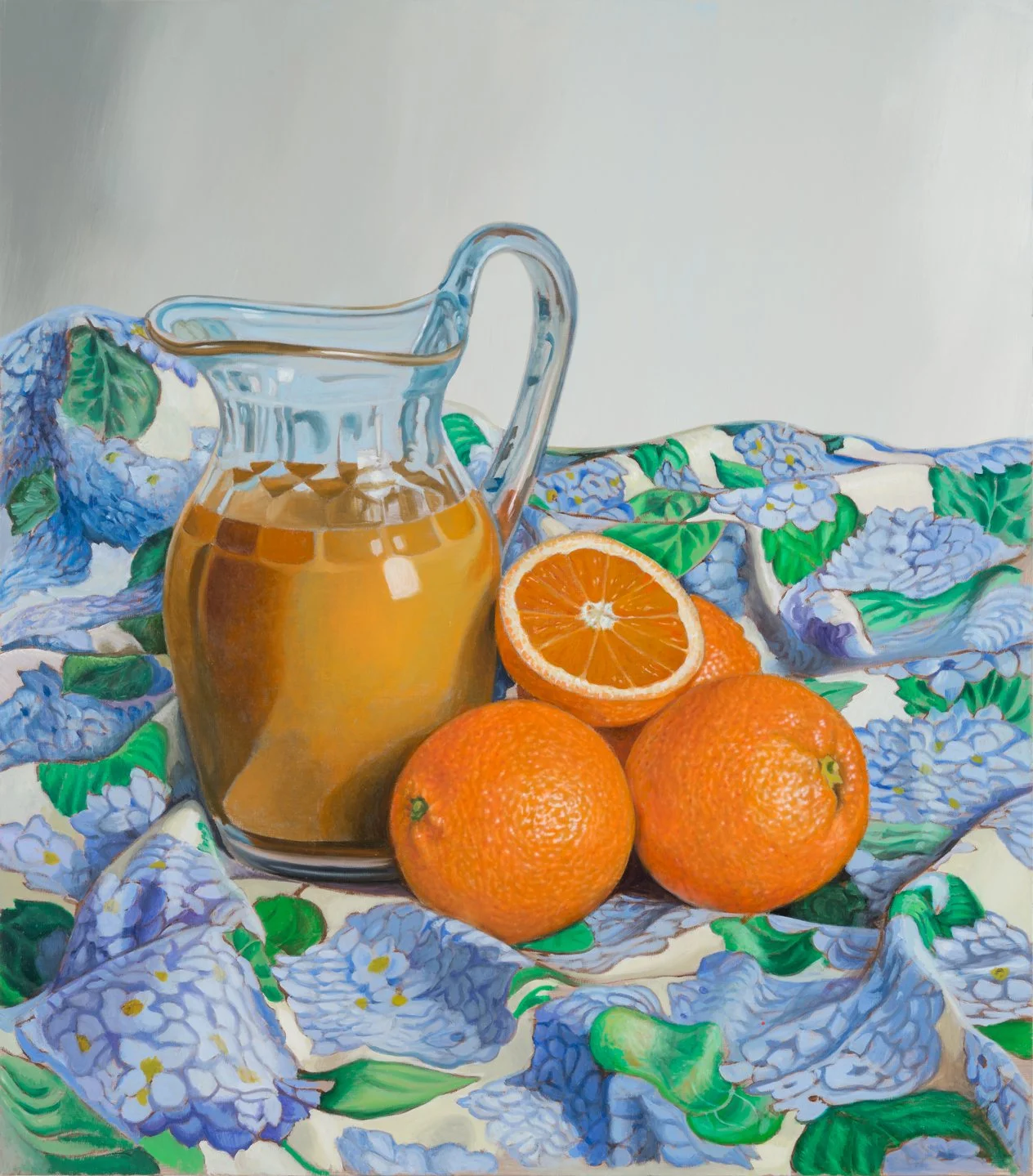 Dolce in un modo pazzesco, 2022, olio su tela, 110x97 cm