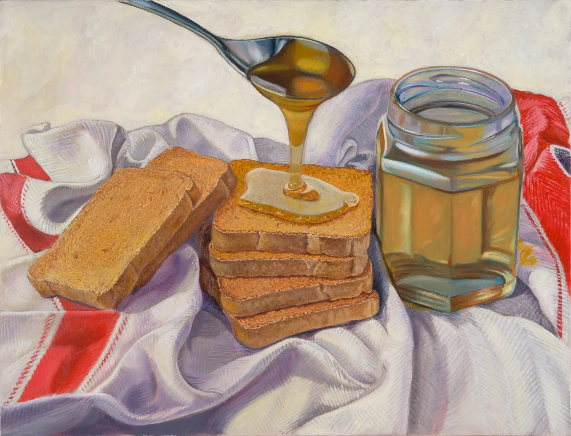 Se non ora, quando? 2022, olio su tela, 88x110 cm