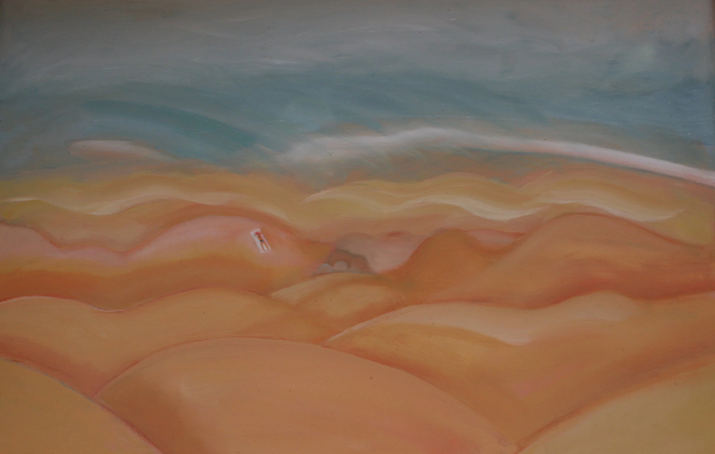 Longing for summer. Oil on canvas. 600mm x 900mm.NZ$900