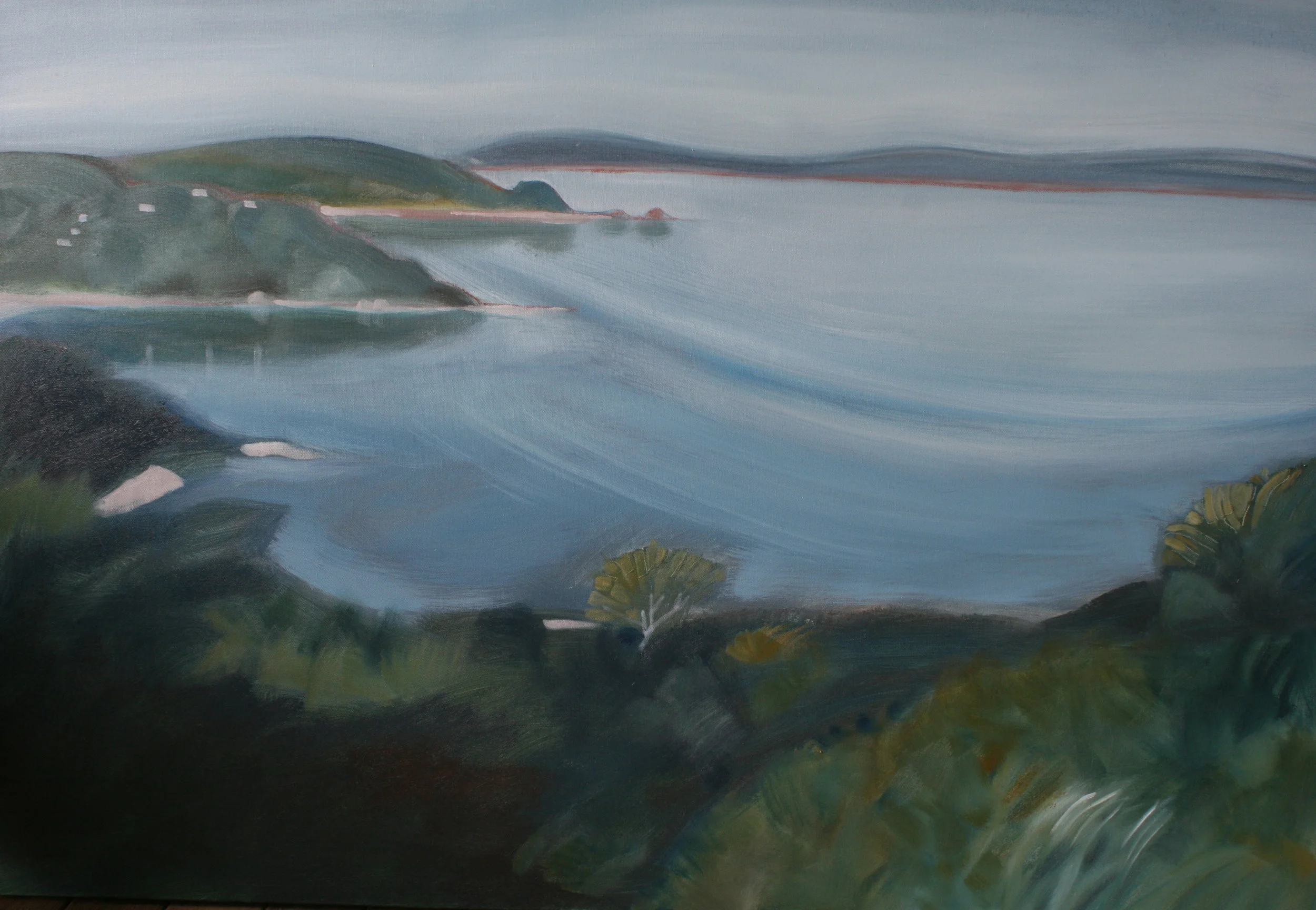 Perehipe Bay. Oil on canvas. 1220mm x 901mm. Sold.