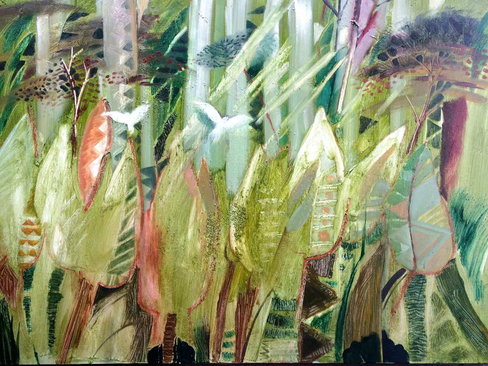 Forest. Oil on canvas. 600mm x 910mm