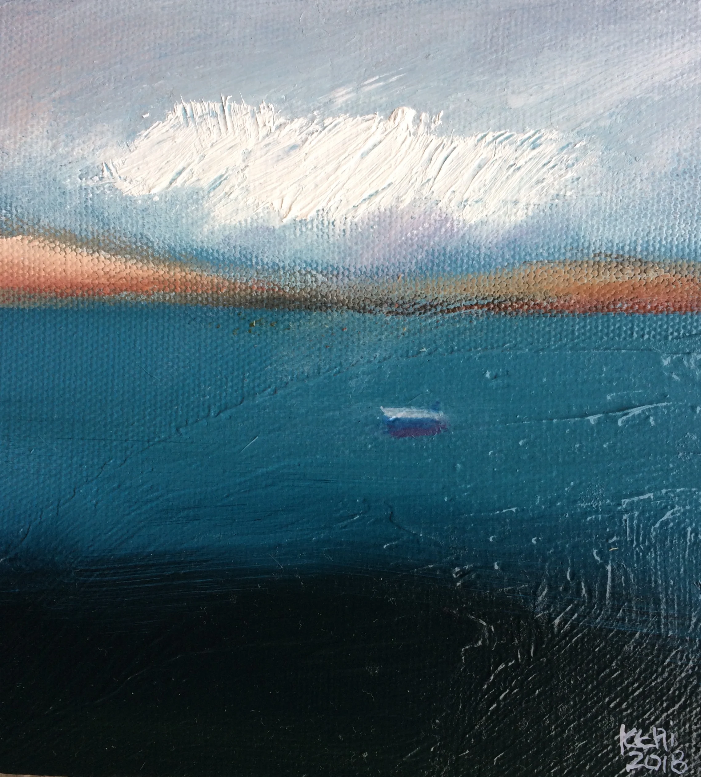 Boat at rest, Dunsborough, Sold