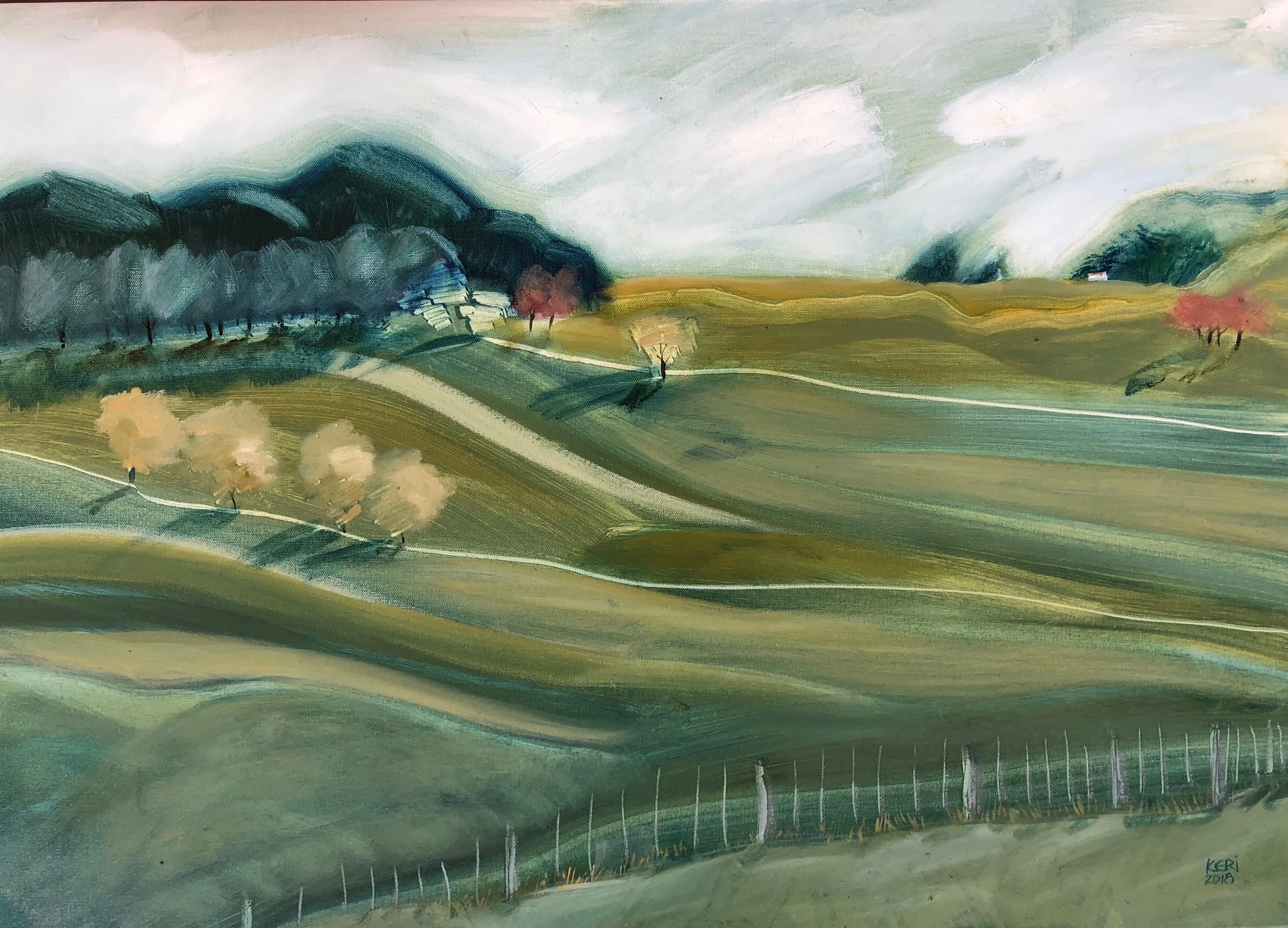 Hokianga 610mm x 910mm Oil on canvas
