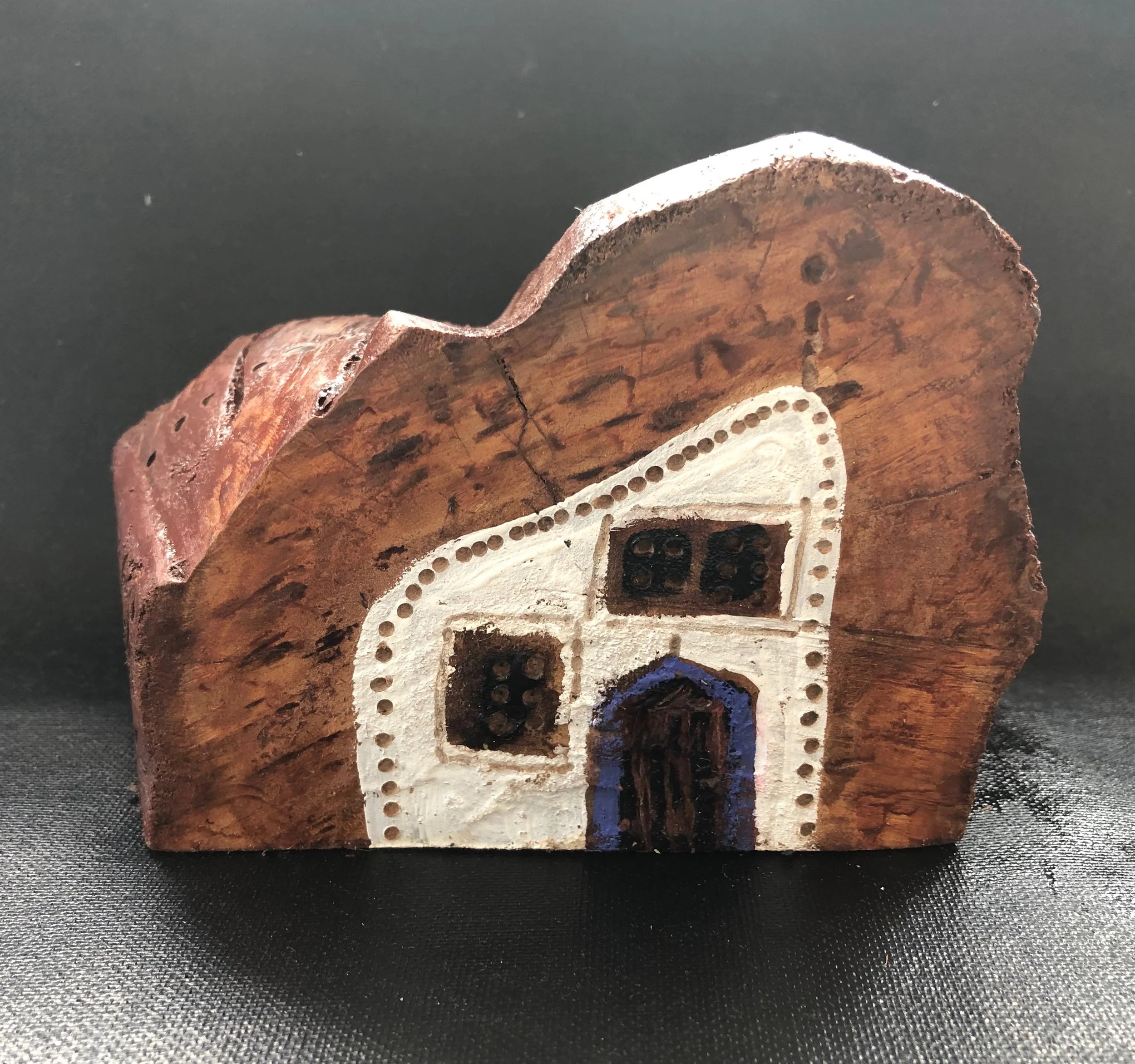 Hobbit house made from ancient kauri