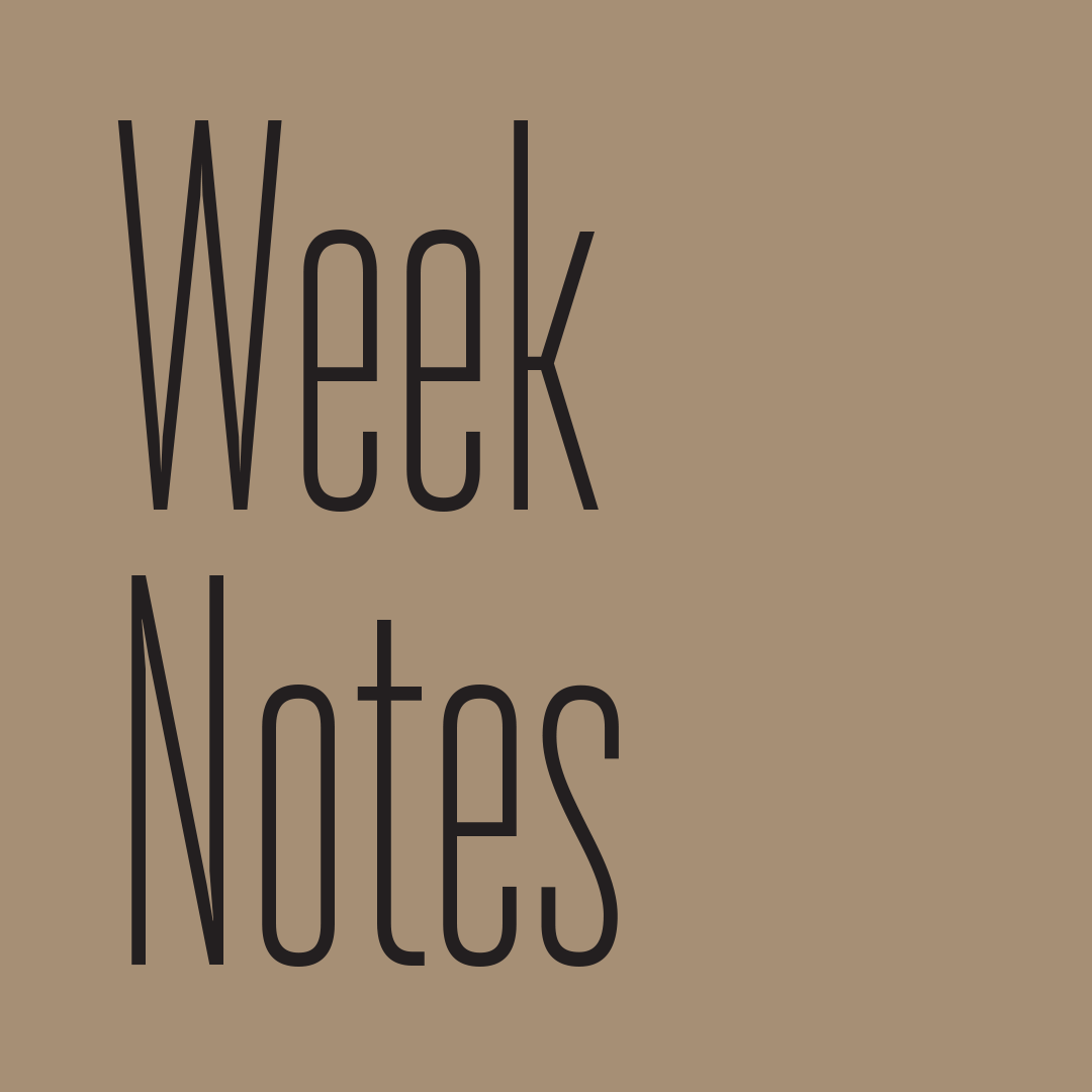 Week 2: Domestic Partnership, Talking to Journalists, Unfinished Projects