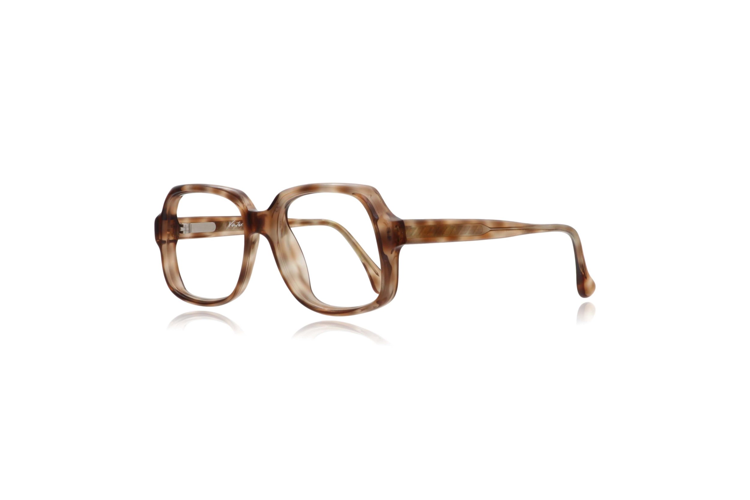 peep eyewear, British made Vortex square 70s glasses