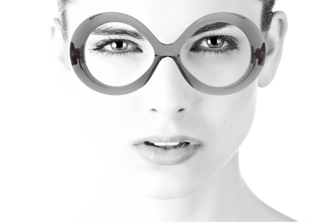 Peep Eyewear, Vintage Glasses, 1970s, Jean Geiler, Koln Optik, Round Oversize, Optyl,