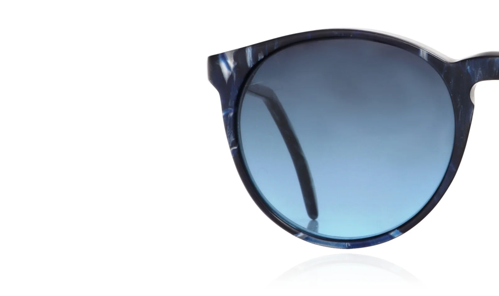 Peep Eyewear, Vintage Sunglasses, Minx by Morel 2730, Blue Marble