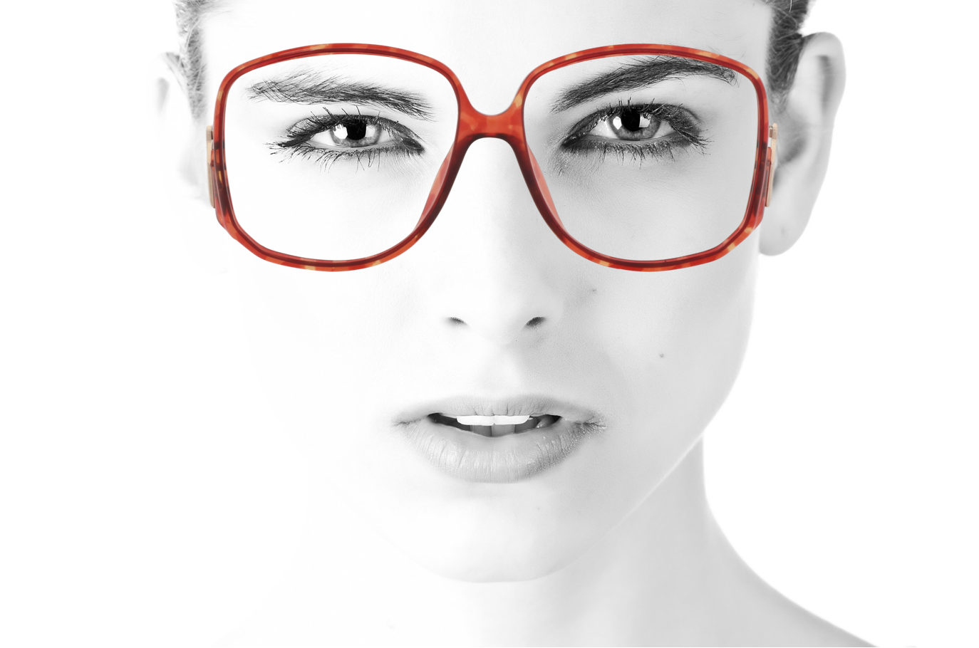 Peep Eyewear, Vintage Glasses, Saphira 4159, Red, Optyl, Fine Rim Frames