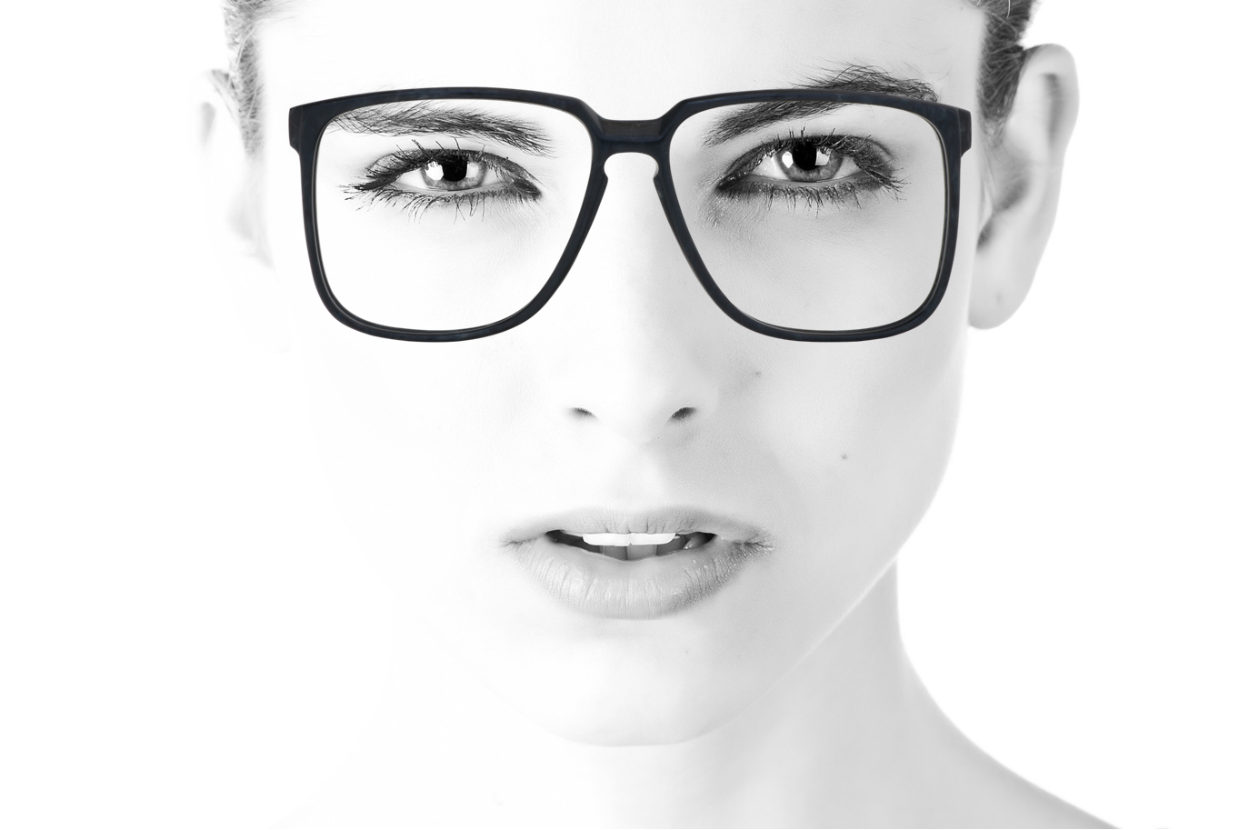 Peep Eyewear, Vintage Glasses Frames, Charcoal, Jaeger Mod 013 C2, 1970s,
