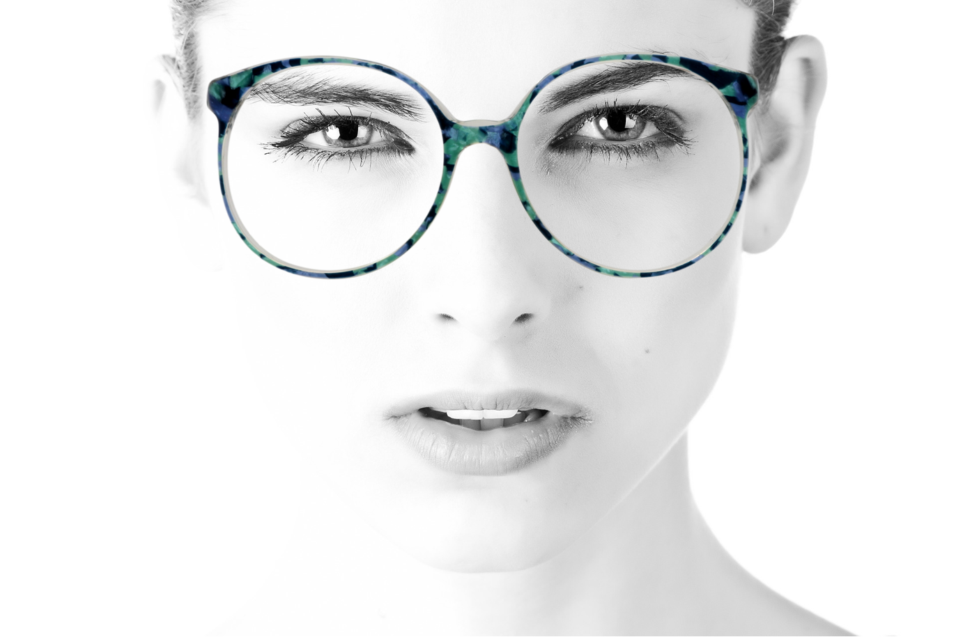 Peep Eyewear, 80s, Michael Selcott, Chelsea Set, Green, 